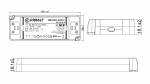 CobaltElectro PFV 24V 50W IP20 LED power supply  B